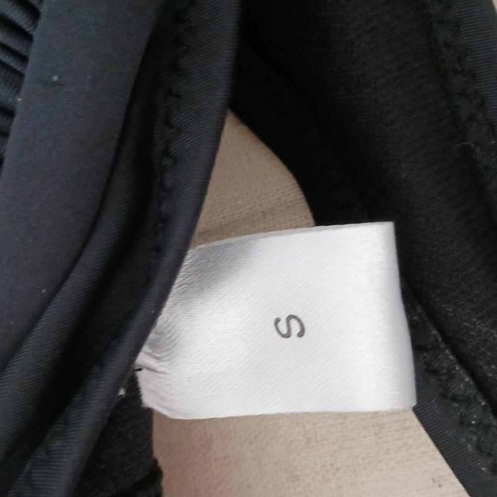 Black one piece net swimsuit - Picture 10 of 11